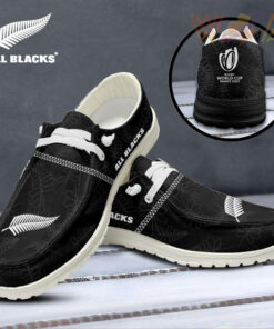 New Zealand x Rugby World Cup Dudes Shoes Loafer Shoes White