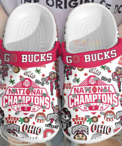 Ohio State Buckeyes Football Crocs 02