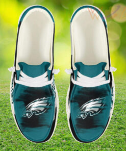 Philadelphia Eagles Dudes Shoes Loafer Shoes
