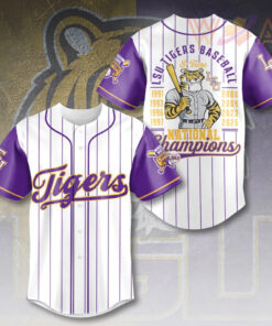 Best Sellers LSU Tigers Baseball Jersey 16