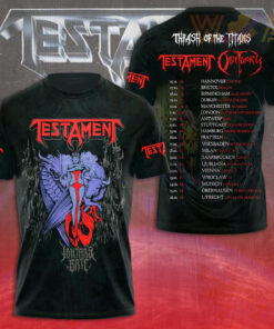 Best sellers Testament Band T shirt 05