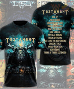 Best sellers Testament Band T shirt 08