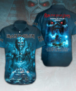 Iron Maiden Short Sleeve Dress Shirt 03