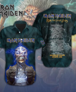 Iron Maiden Short Sleeve Dress Shirt 17