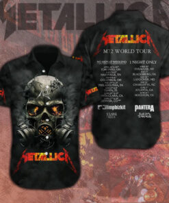 Metallica Short Sleeve Dress Shirt 12