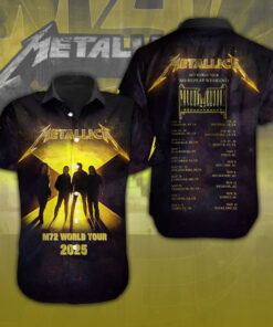 Metallica Short Sleeve Dress Shirt 19