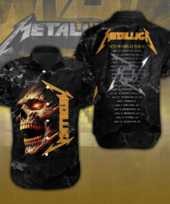 Metallica Short Sleeve Dress Shirt 21