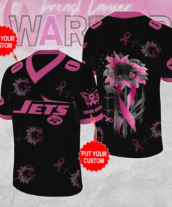New York Jets x Breast Cancer Awareness Football Jersey