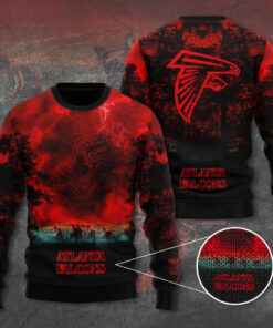 Atlanta Falcons x Stranger Things Ugly Sweater