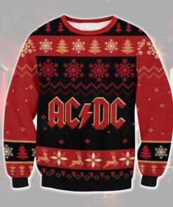 Best sellers ACDC Ugly Christmas Sweaters 04