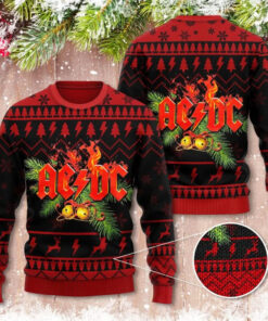 Best sellers ACDC Ugly Christmas Sweaters 09
