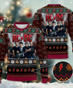 Best sellers ACDC Ugly Christmas Sweaters 12