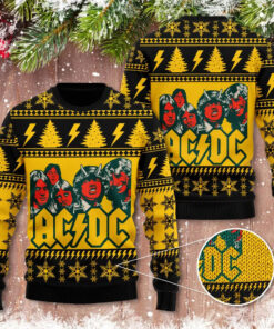 Best sellers ACDC Ugly Christmas Sweaters 17