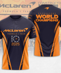 McLaren 2025 Constructors Championship T shirt 01