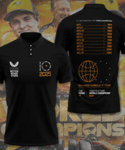 McLaren 2025 Constructors Championship polo shirt 07