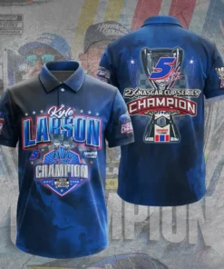 Best sellers Kyle Larson polo shirt 07
