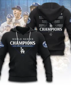 Best sellers Los Angeles Dodgers World Series Hoodie 03