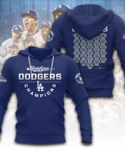 Best sellers Los Angeles Dodgers World Series Hoodie 04