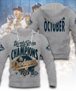 Best sellers Los Angeles Dodgers World Series Hoodie 05