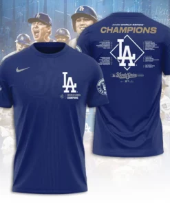 Best sellers Los Angeles Dodgers World Series T shirt 04