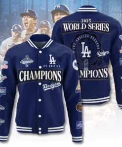 Best sellers Los Angeles Dodgers varsity jacket 08