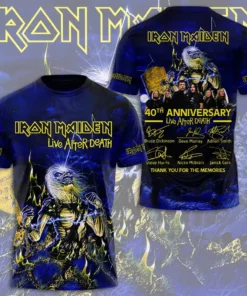 Iron Maiden Life After Death T shirt
