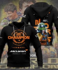 Lando Norris World Champions Hoodies