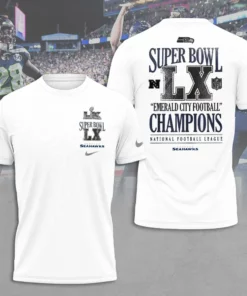 Seattle Seahawks White T Shirt