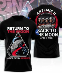 Artemis II Return To The Moon T Shirt