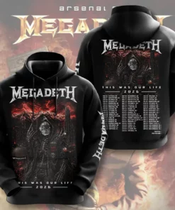 Megadeth This Was Our Life Hoodie
