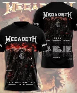 Megadeth This Was Our Life T Shirt