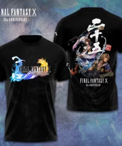 Final Fantasy X 25th Anniversary T Shirt