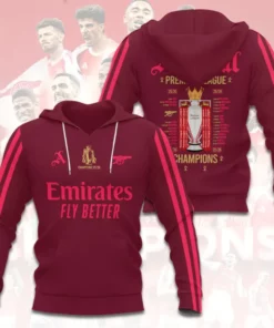 Arsenal FC Premier League Hoodie