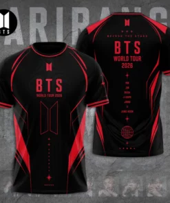 BTS World Tour 2026 3D T shirt
