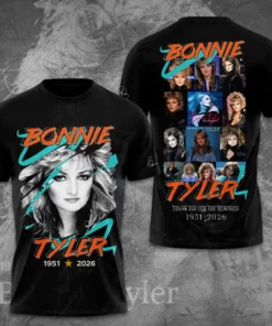 Bonnie Tyler 3D T shirt