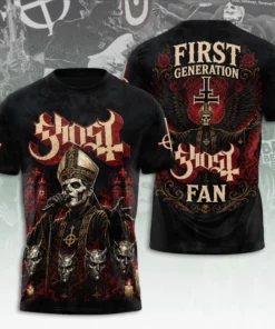 First Generation Ghost Fan 3D T shirt