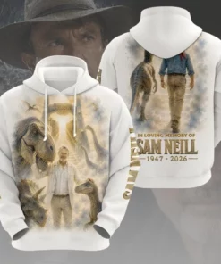 Sam Neill 3D Hoodie