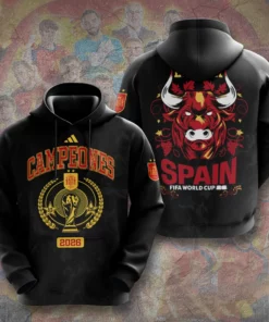 Spain National Team 2026 3D Hoodie