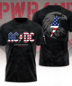 USA PWR UP Tour 3D T shirt