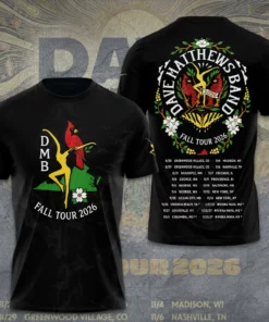 Dave Matthews 3D T shirt