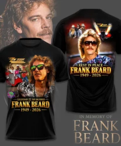 Frank Beard 3D T shirt
