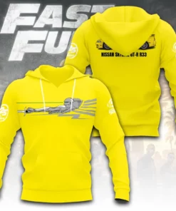 GT R R33 3D Hoodie