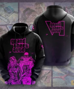GTA VI 3D Hoodie