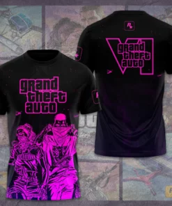 GTA VI 3D T shirt
