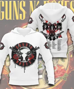 Guns N Roses new 2026 3D Hoodie