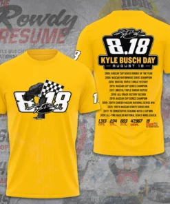Kyle Busch 3D T shirt