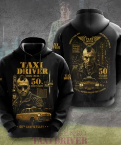 Taxi Driver 3D Hoodie