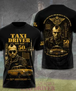 Taxi Driver 3D T shirt