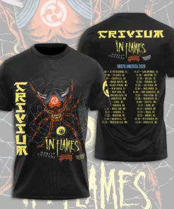 Trivium Tour 3D T shirt
