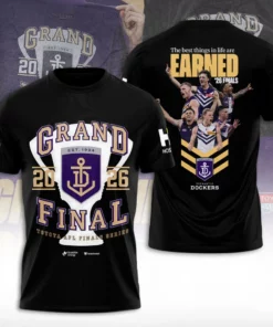 Fremantle Dockers 2026 3D T shirt